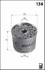 Dr!ve+ DP1110.13.0025 Fuel filter